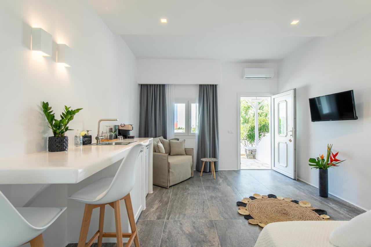 Mytheo Aparthotel Mykonos Town Bagian luar foto